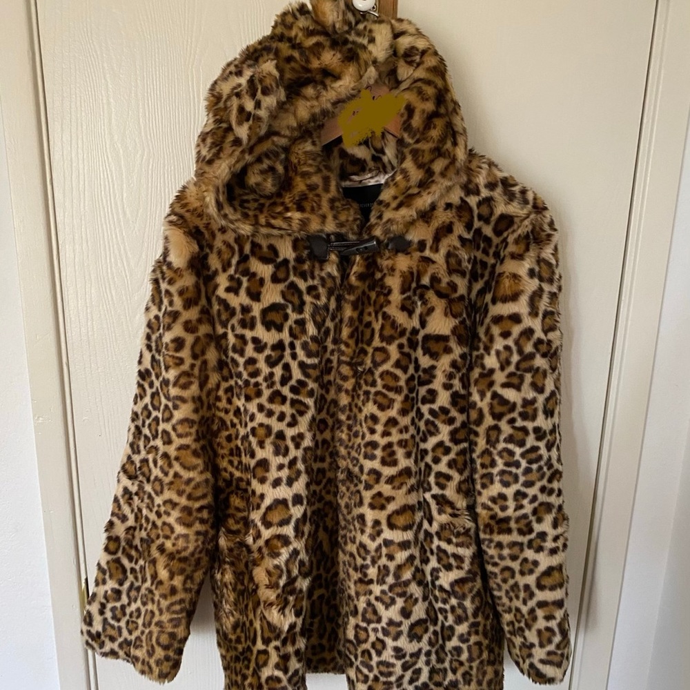 Wild Leopard Animal Print Coat
